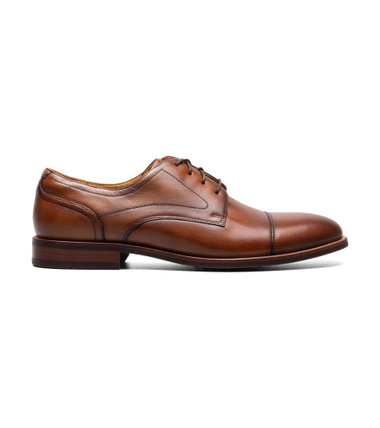 Florsheim Men's Rucci Cap Toe Oxford 13384-221 Cognac The Shoe Mart