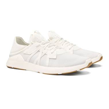 Olukai Men's Holo 10513-WBWB Bright White-Bright White - The Shoe Mart