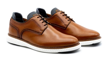 Martin Dingman Men's Plain Toe Whiskey Hand Stained Calf - Main Image