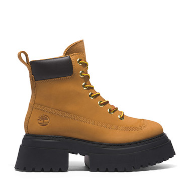 Timberland Women's Sky 6-Inch Lace-up Boots TB0A2KMU231 Wheat Nubuck - Main Image