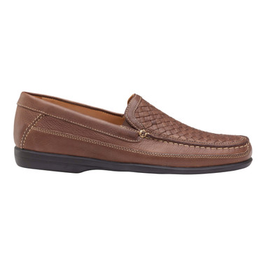 Johnston Murphy Men's Locklin Woven Venetian 25-3996 Tan