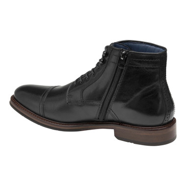 johnston murphy Men’s 10 1/2M Johnston Murphy Men's XC Flex Raleigh Cap Toe Zip 20-2765 Black