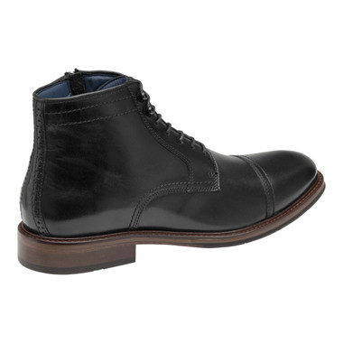 Johnston Murphy Men's XC Flex Raleigh Cap Toe Zip 20-2765 Black