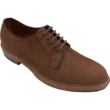 Alden Men's 9474C - Plain Toe Blucher - Tobacco Reverse Chamois - Main Image