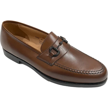 Crockett and Jones Men's Hendon 2 20287D-B02L7 Dark Brown Burnished Calf - Main Image