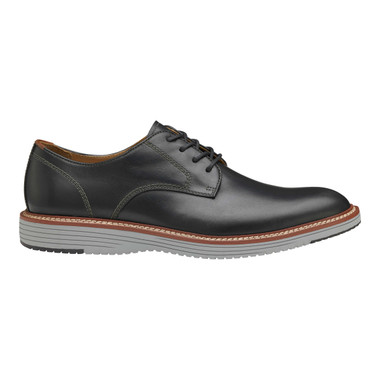 Johnston Murphy Men's Upton Plain Toe 20-3521 Black Full Grain