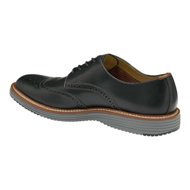 Johnston Murphy Men's Upton Wingtip 20-3531 Black Full Grain - The