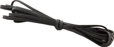 Alden Flat Waxed Boot Laces - 54" Black - Main Image