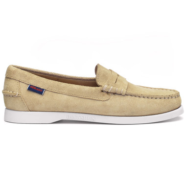 Sebago Women's Dan Boat Roughout 72123HW-906 Beige Camel - Main Image