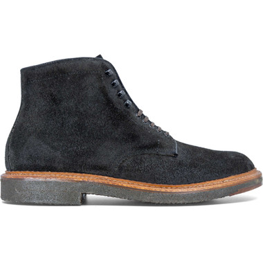 Alden Men's 86065H - Plain Toe Boot - Earth Chamois Reverse - The