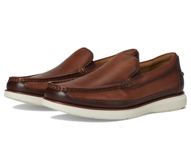 Florsheim Men's Tropics Moc Toe Venetian Slip-On 13422-229 Cognac Multi - Main Image