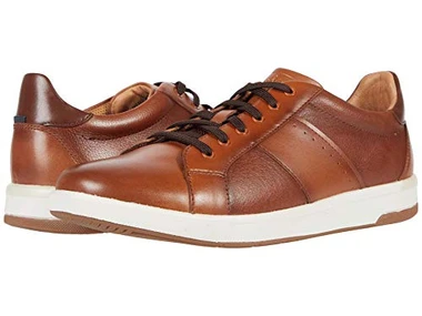 Florsheim Men's Crossover Lace To Toe Sneaker 14307-221 Cognac - Main Image