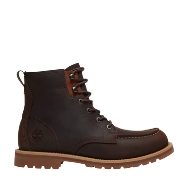 Timberland Men's Britton Falls Mid Waterproof Boot TB0A5RKBW01 Dark Brown Full Grain - Main Image
