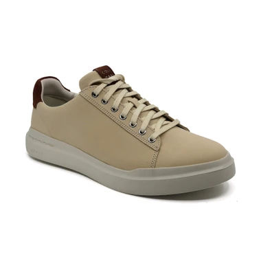 Cole Haan Men's C43093 - GrandPrø Rally Lace-to-Toe Sneakers Angora Nubuck/Dark Sequoia - Main Image