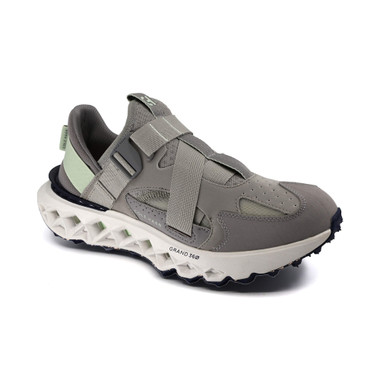 Cole Haan Men's C37456 - 5.ZERØGRAND Monk Strap Running Shoes Paloma/Seafoam/Nimbus Cloud - Main Image