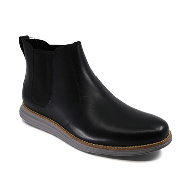Cole Haan Men's Originalgrand Chbtwp C31531 Black Leather Wp-Ironstone - Main Image