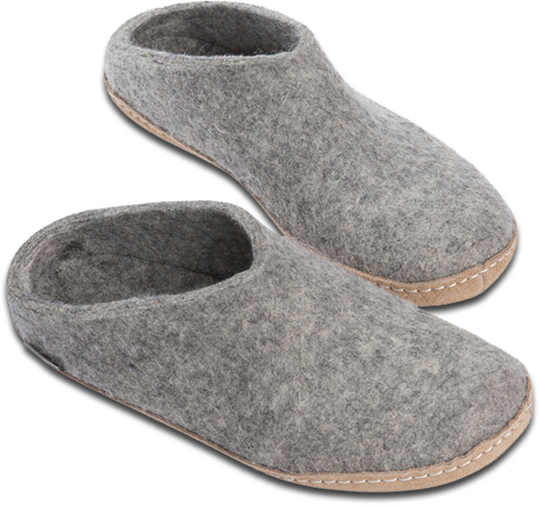 glerups model b slip on slippers