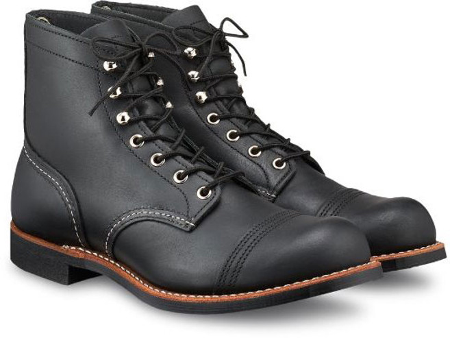 red wing boots iron ranger black