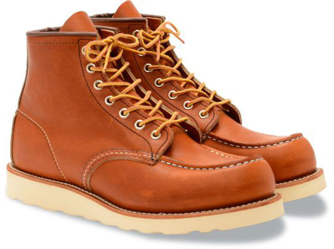 Red Wing Heritage Men S 6 Inch Classic Moc 875 Oro Legacy The Shoe Mart