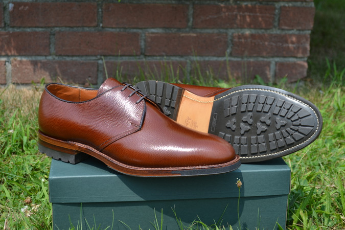 New Alden Shoes: Dutton Commando Sole Bluchers