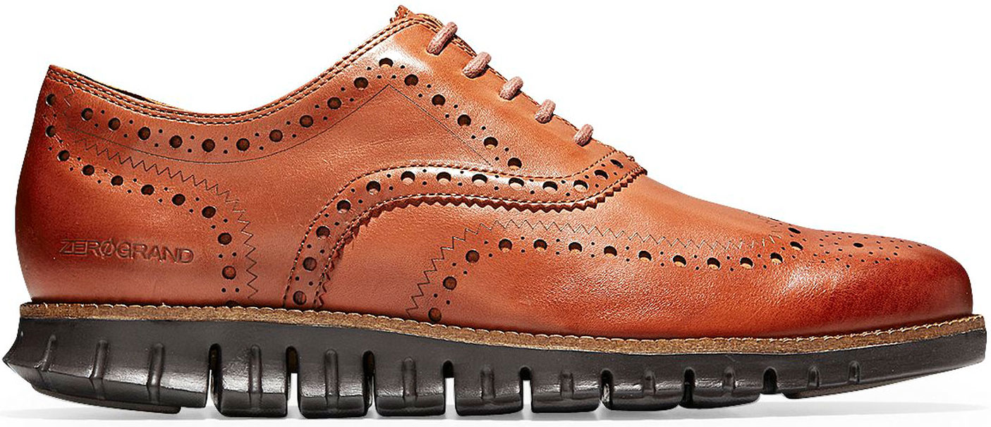 Cole Haan Zerogrand Wingtip Oxford | Men's | Tan | Size 7.5 | Oxfords | Wingtip