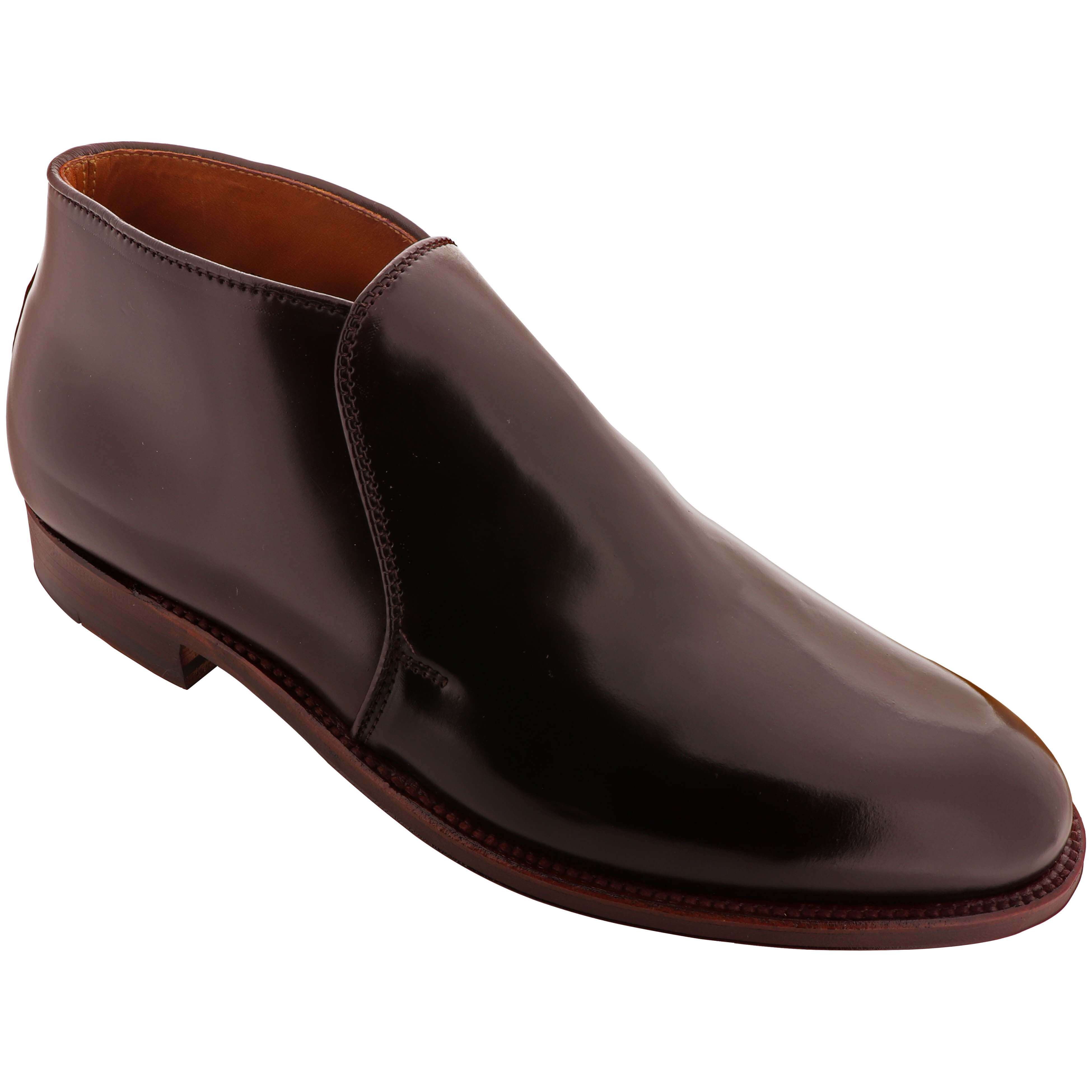 Alden Shoes Men's Shell Cordovan Traveler Slip On Boot D8709 Color 8 - The  Shoe Mart