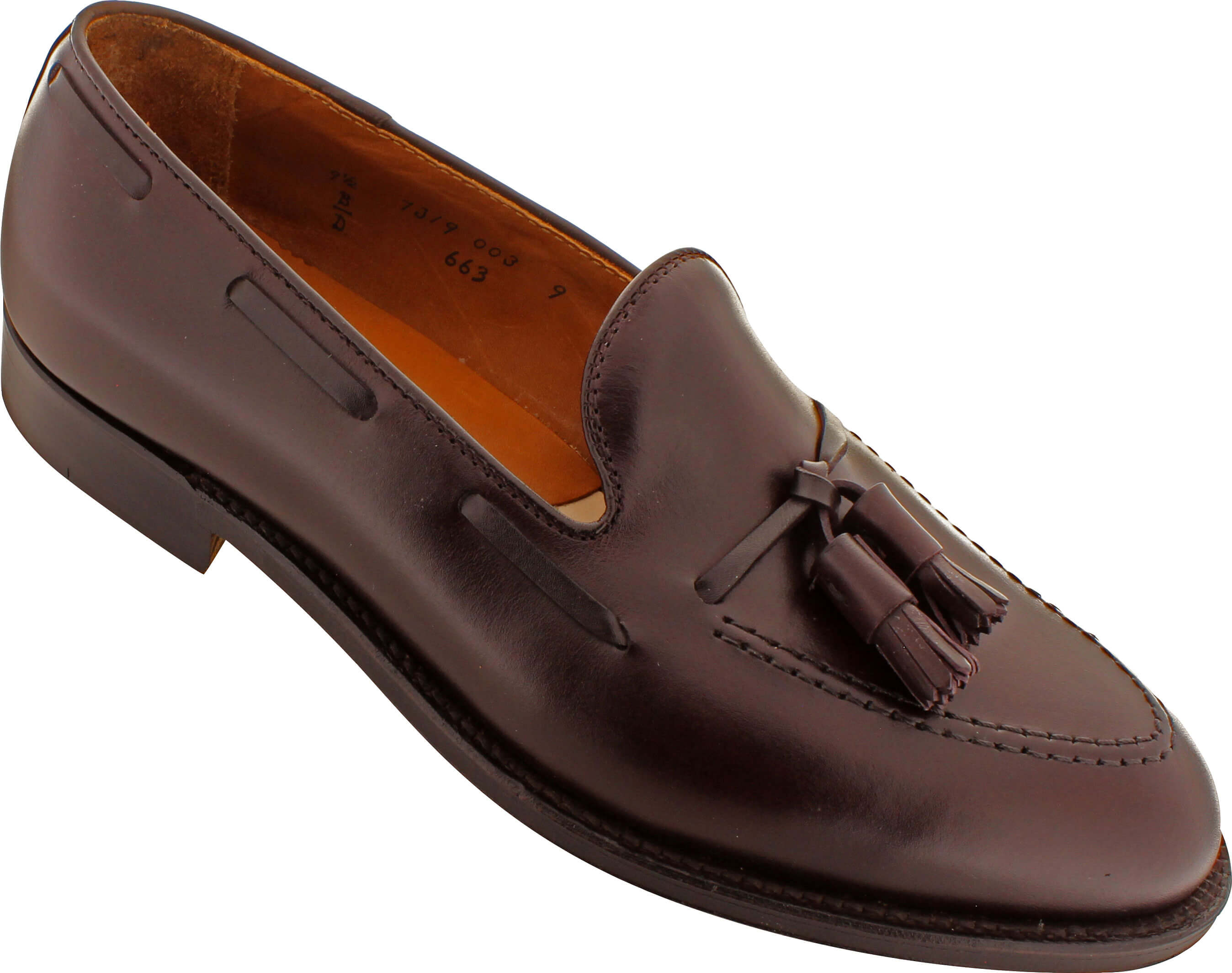 basen Gøre husarbejde forbandelse Alden 663 - Tassel Loafer - Burgundy Calfskin - The Shoe Mart