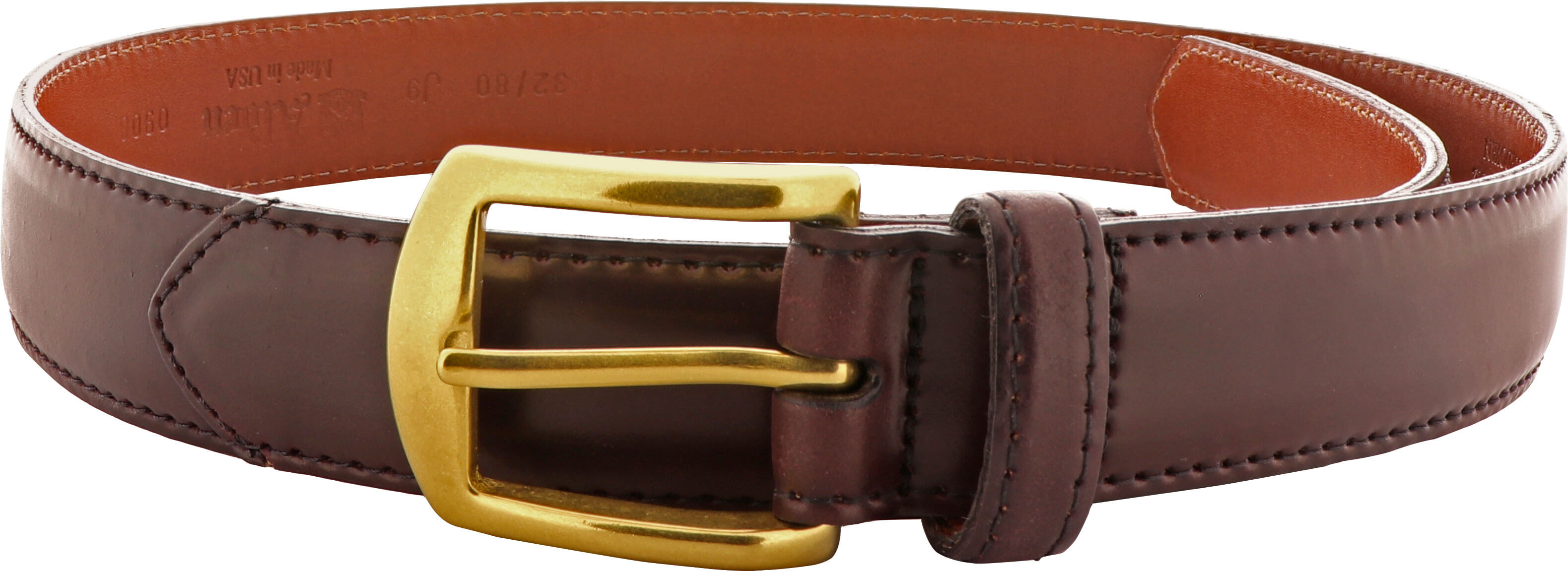 Alden Belts 1.25 Inch Dress Shell 
