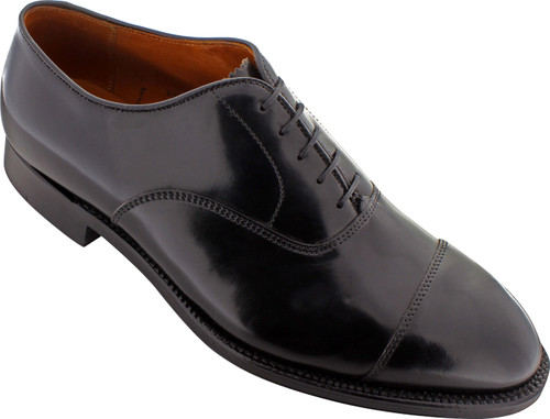 Alden 9071 | Order Alden 9071 Cap Toe Balmoral In Black Shell