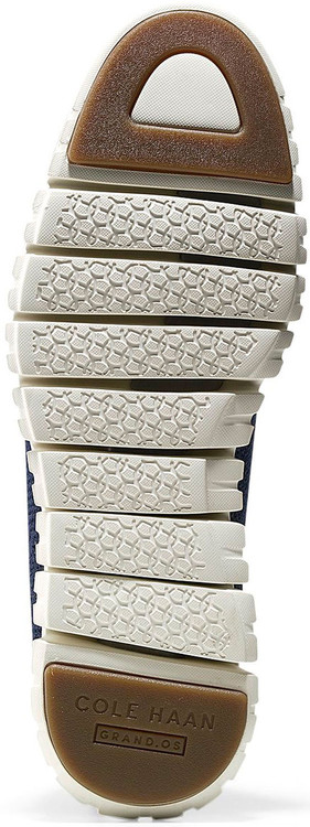 men's zerogrand stitchlite perforated knit lace up oxfords