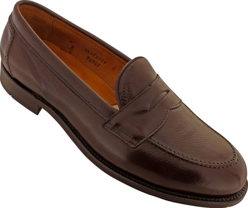 Alden 9694F | Buy Alden 9694F Penny Loafer in Dark Brown Calfskin