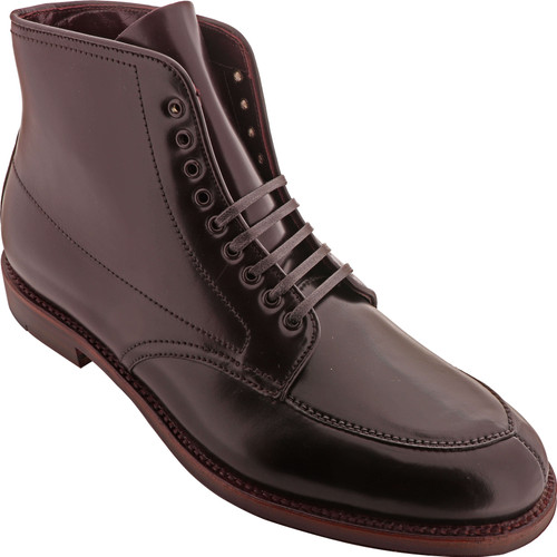 2161 - Cap Toe Blucher in Black Shell Cordovan – ALDEN SHOES