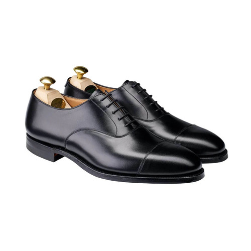 Crockett and Jones Men's Connaught 2 - Black Calf - The Shoe Mart