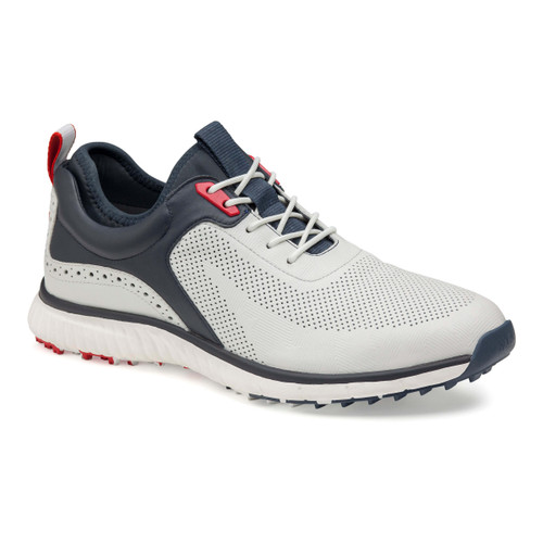 Johnston Murphy Men's XC4 H1-Luxe Hybrid 25-6638 White-Navy Full