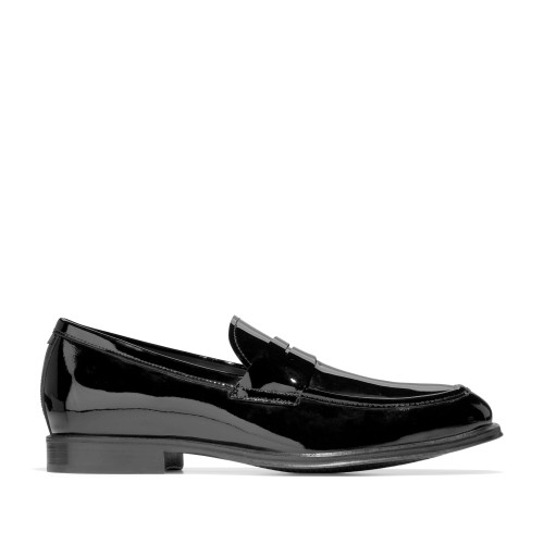 Cole Haan Men's Mc Penny Loafer C37025 Black Patent The Shoe Mart