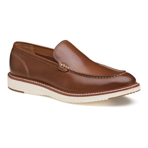 Johnston Murphy Men's Upton Venetian 20-4810 Tan Full Grain