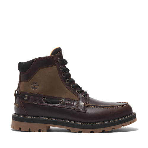 Timberland Men's Britton Road Moc-Toe Boot TB0A697HEIW Burgundy