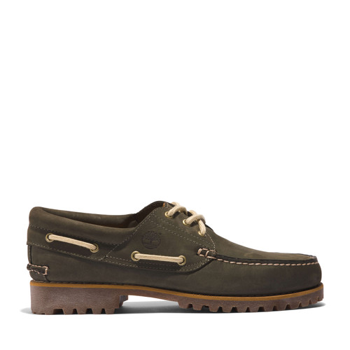 Timberland ATHNTIC HANDSEWN BOAT SHOE Men's -DARK GREEN