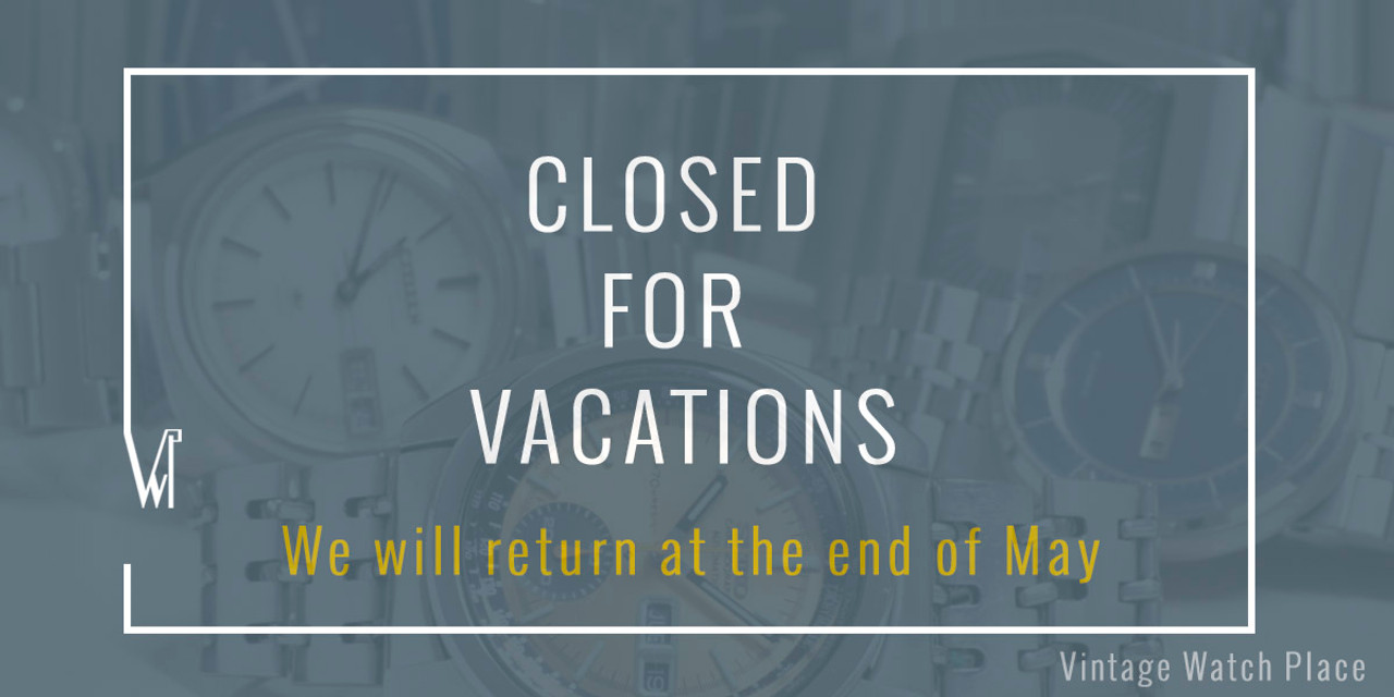 Vintage watch place Clearance