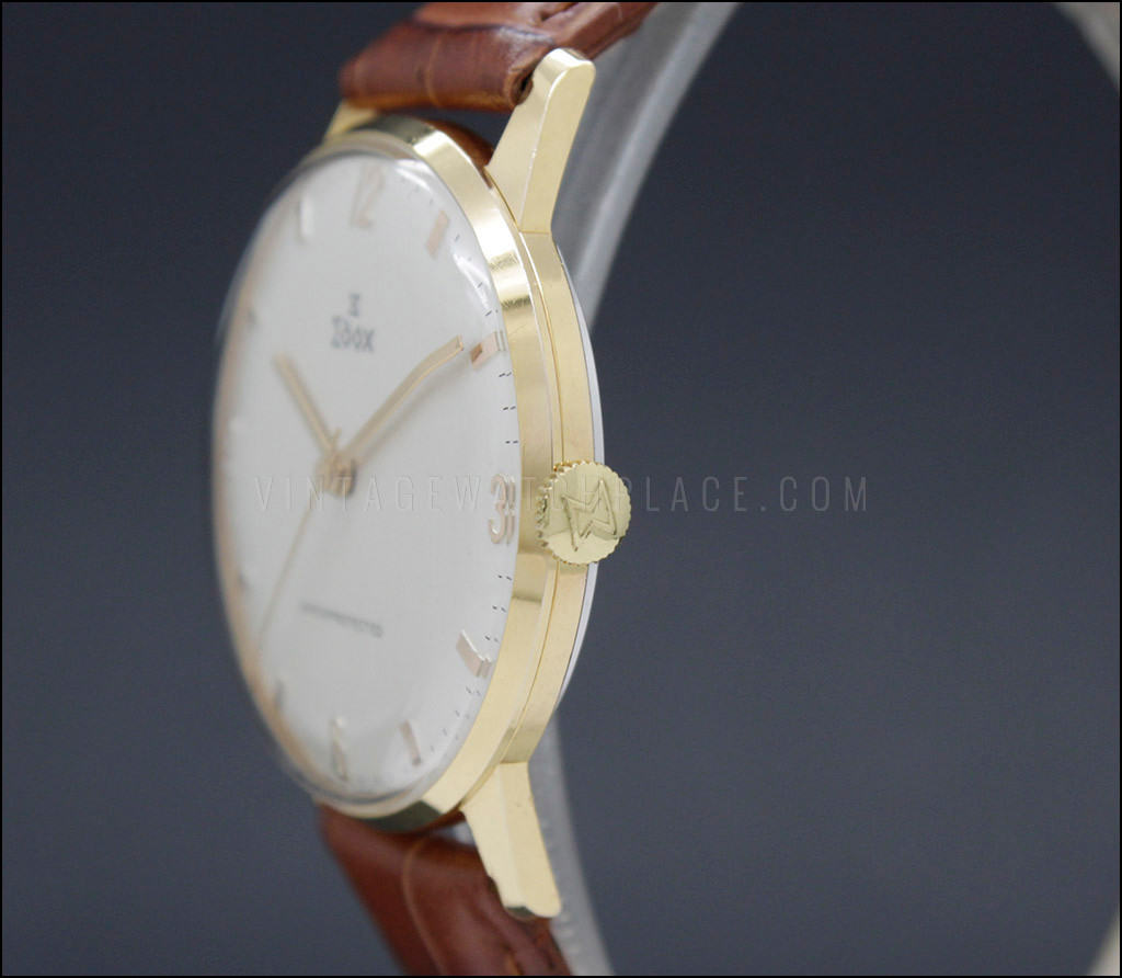 Montre Vintage Edox 681883 Subsecondes - Mécanique à Remontage Manuel - Années 60 - Neuf Avec étiquettes (NOS)