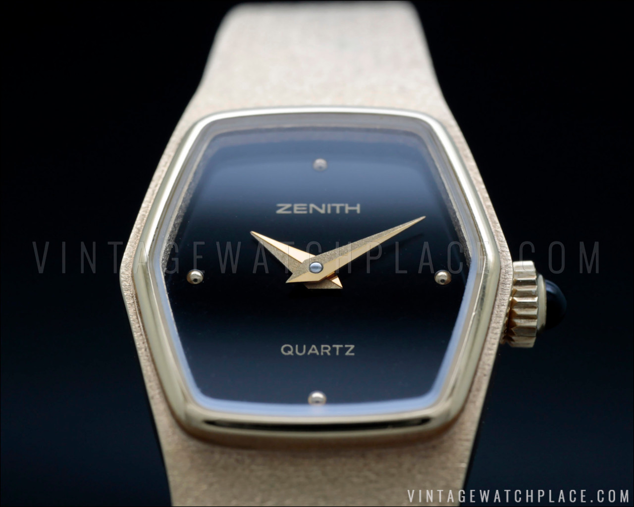 vintage quartz watch 水晶時計 New Old Stock Ladies' Zenith vintage cocktail bracelet quartz