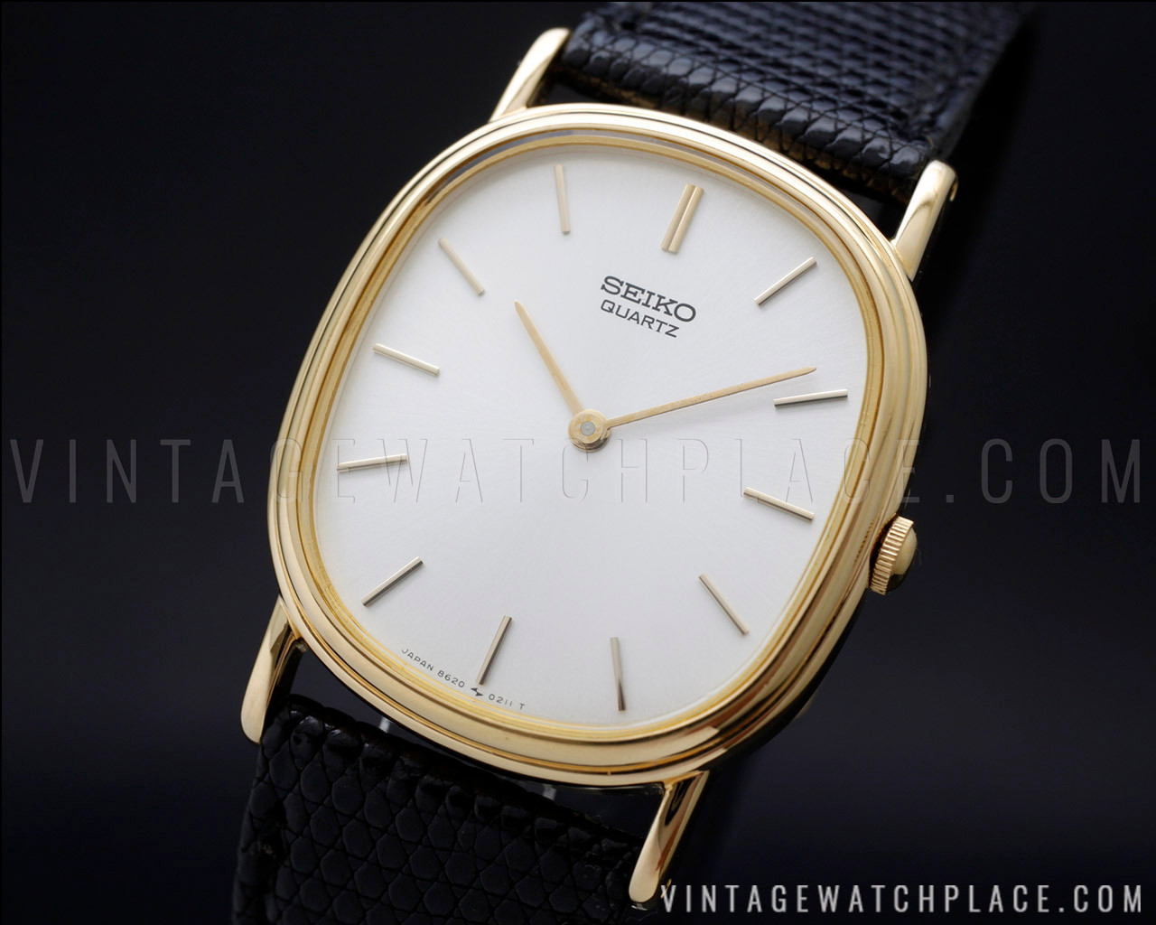 New Old Stock 1982 Seiko Quartz vintage watch, 8620-5080, 100