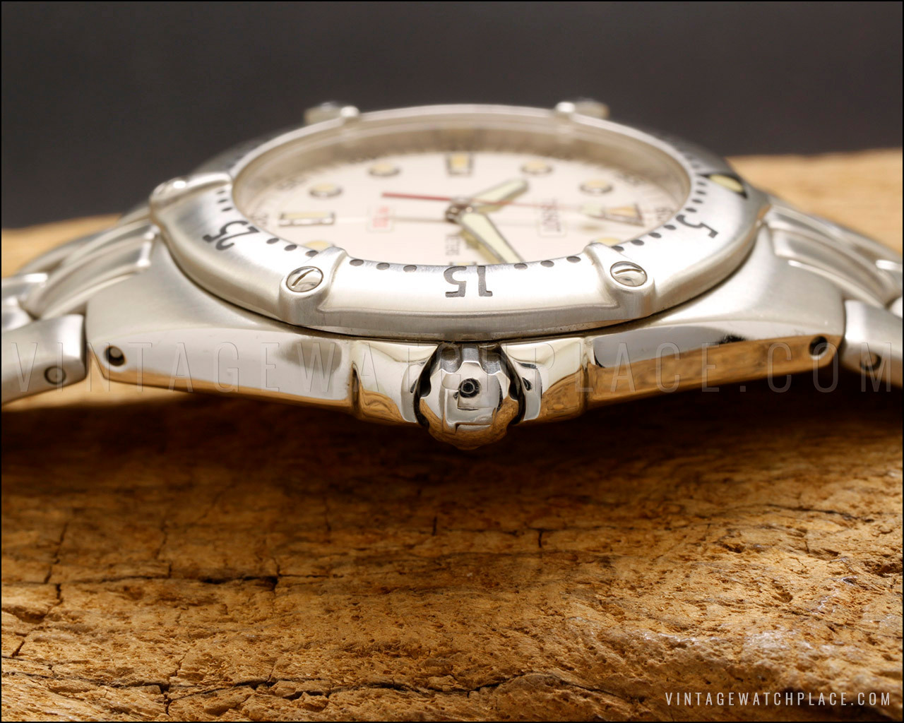 TISSOT PR 200 クロノグラフ 腕時計 本体 New Old Stock Tissot PR 200 Quartz Diver's vintage watch, 100