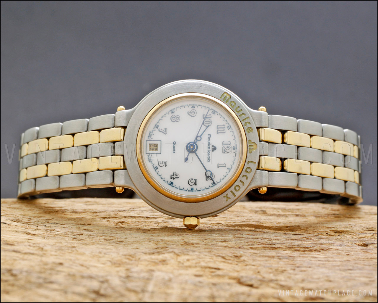New Old Stock 90's dress Maurice Lacroix quartz vintage watch for