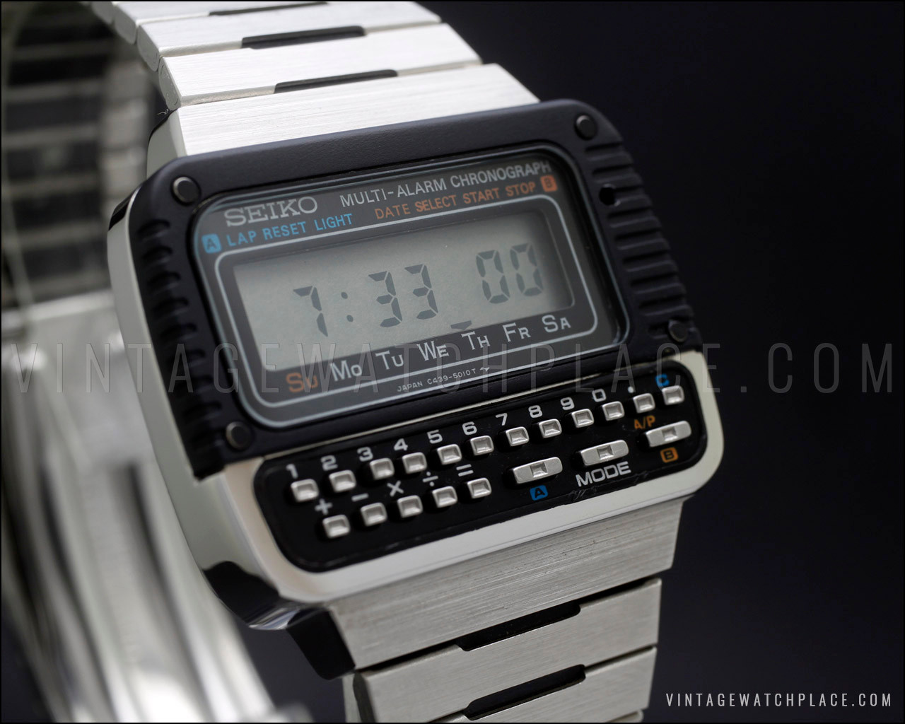New Old Stock 1981 extremely rare Seiko Calculator Alarm