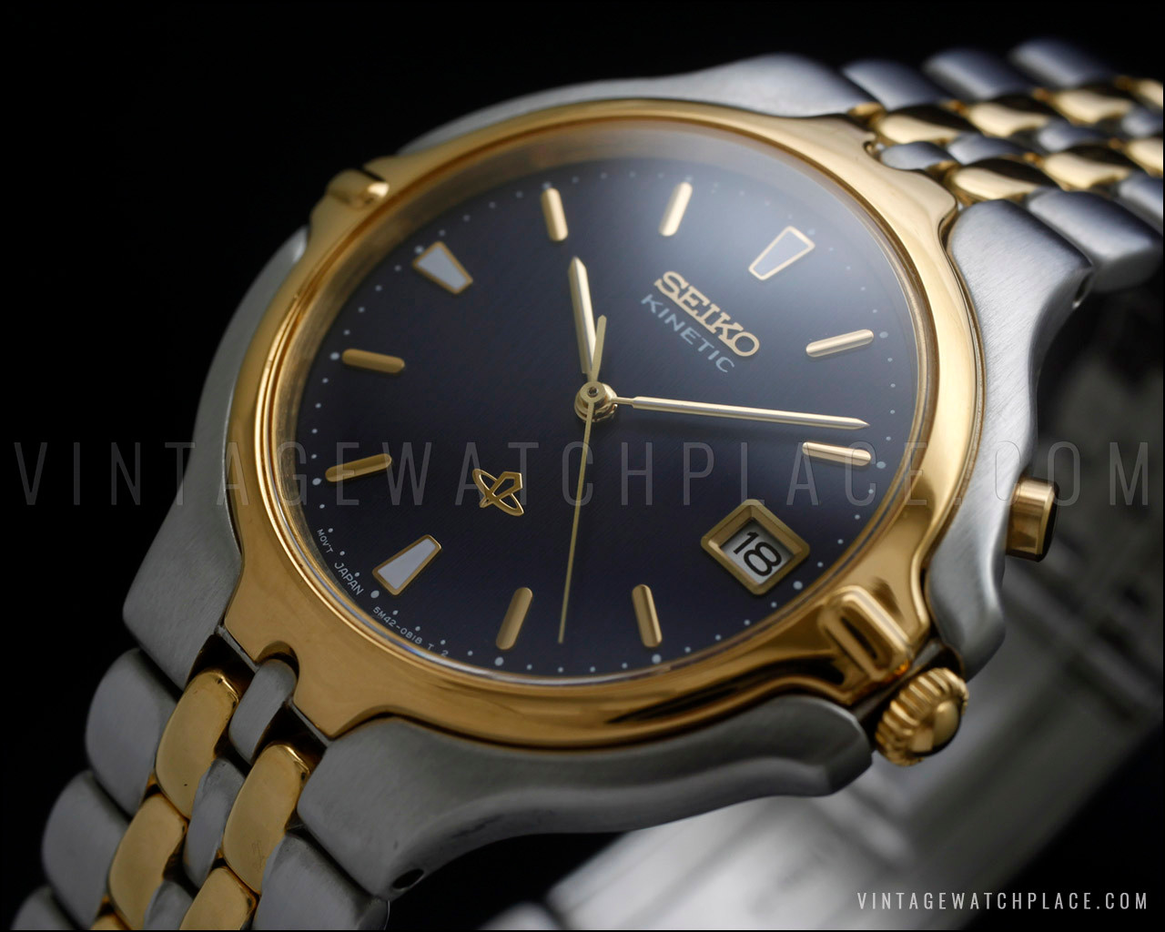 New Old Stock 1996 SEIKO PRESAGE KINETIC 5M42-0A50, SKH056P, new