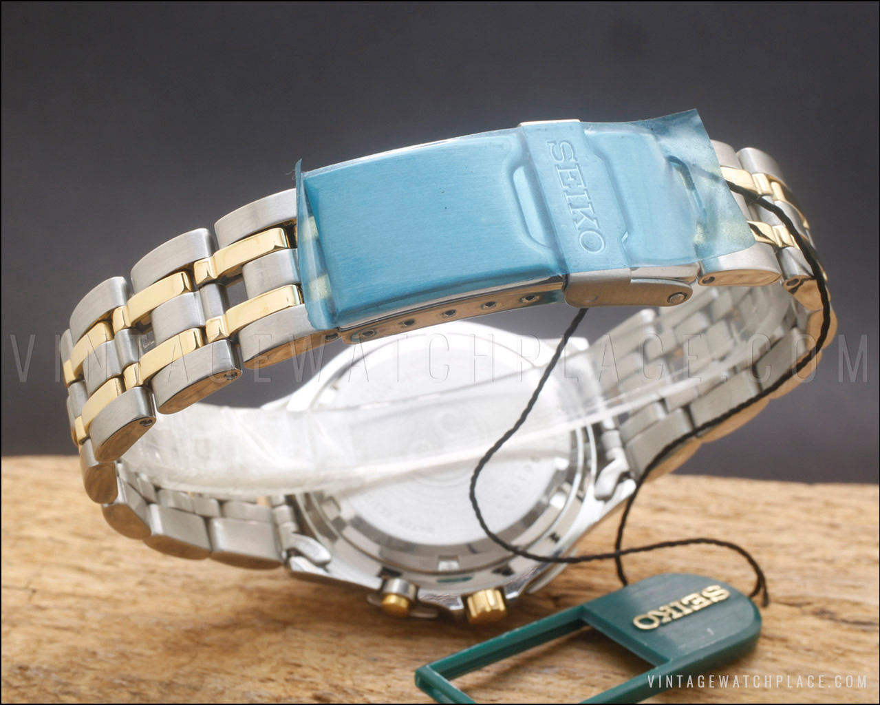 New Old Stock 1998 SEIKO KINETIC 5M42-0H10, rare, new capacitor 