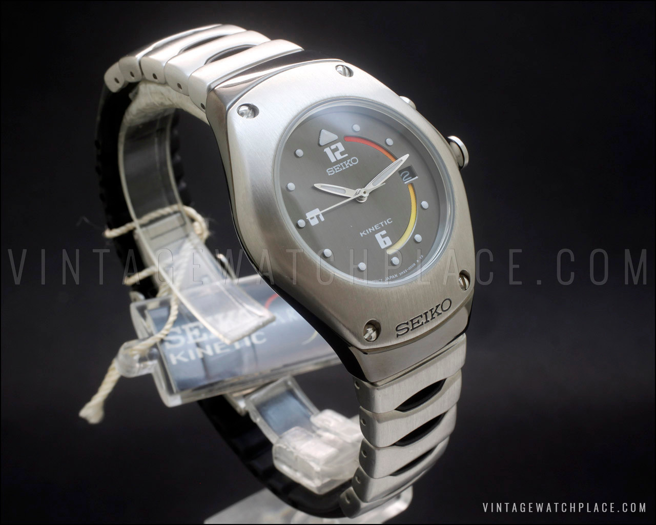 New Old Stock 1998 Seiko Arctura Kinetic 3M22-0D39, model SWP283P1