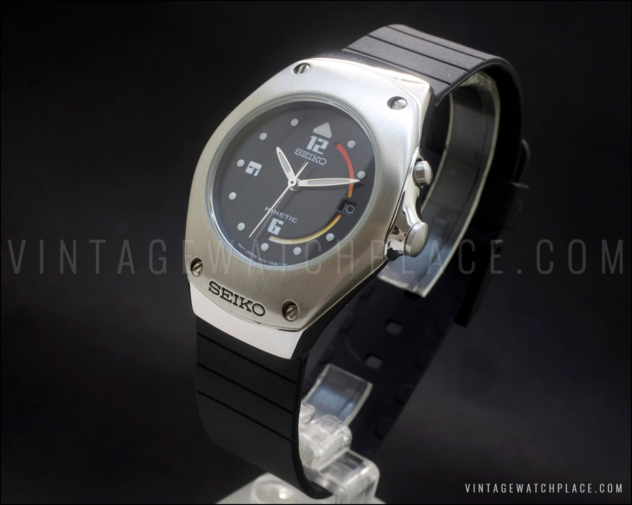 New Old Stock 1997 Seiko Arctura Kinetic 3M22-0D39, very scarce