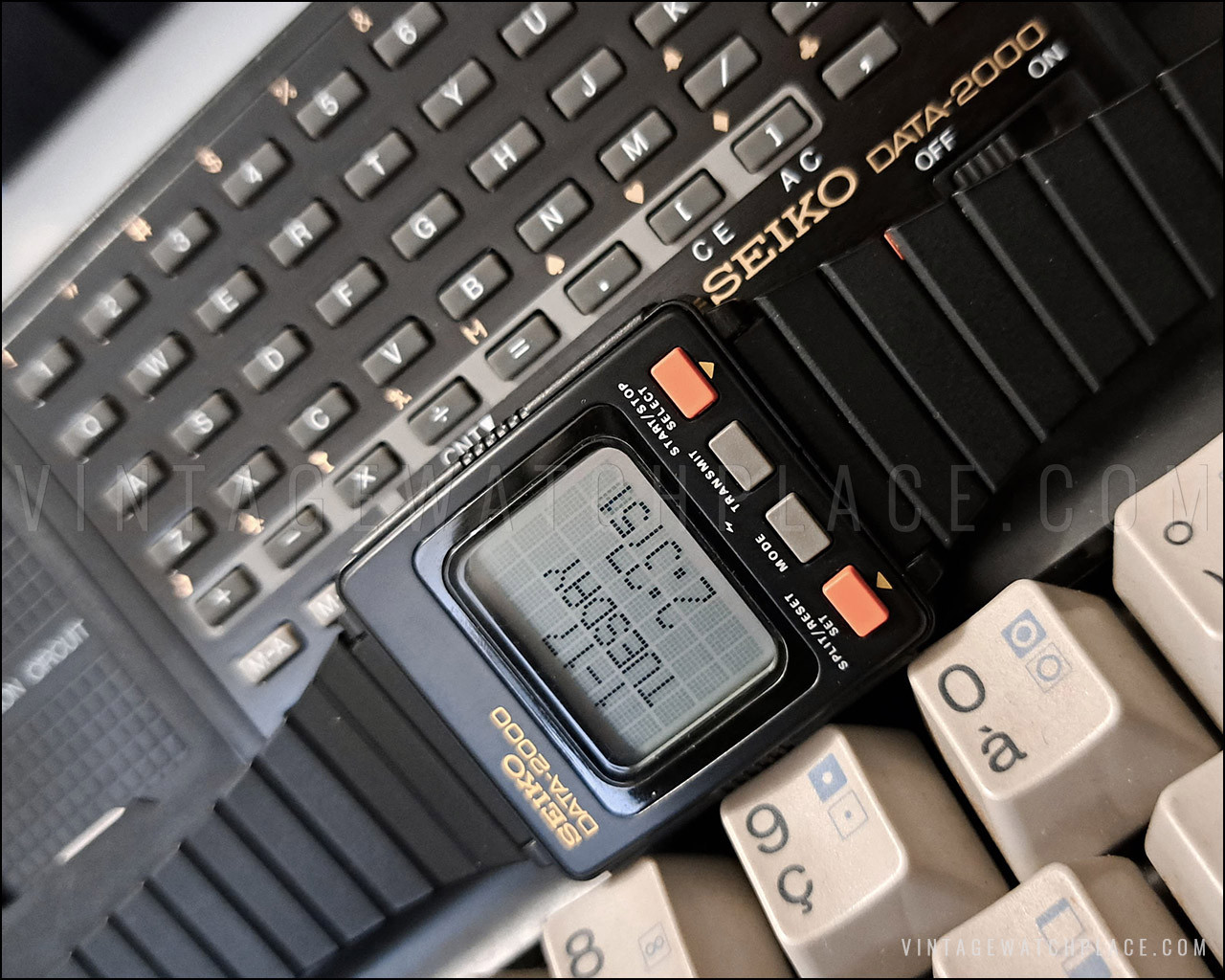New Old Stock 1984 Seiko Data-2000 LCD time computer Quartz